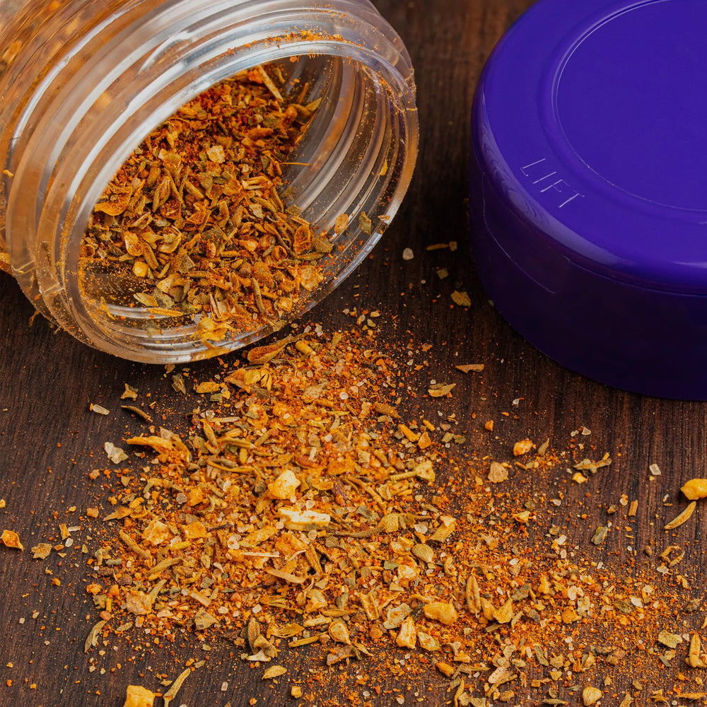 Dan-O's Cajun Seasoning on popcorn gives a savory, tangy kick