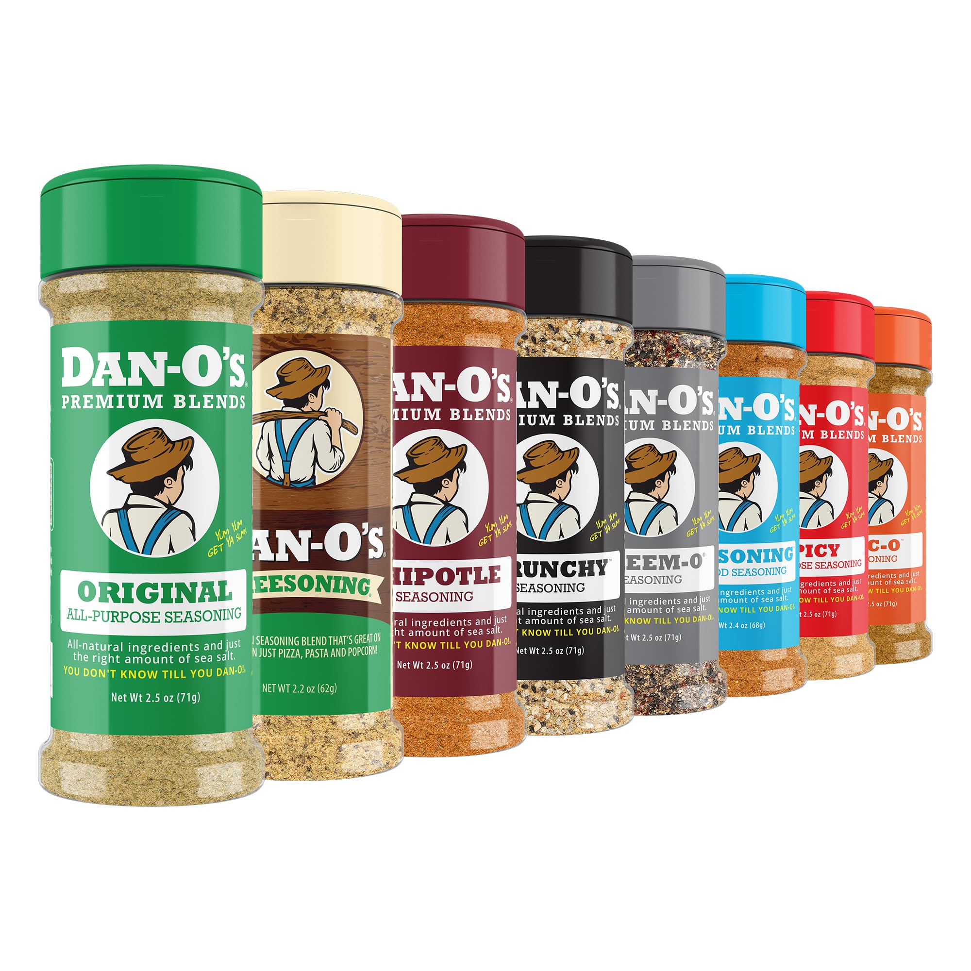 Dan-O’s Original seasoning bottle ready for grilling and everyday flavor.
