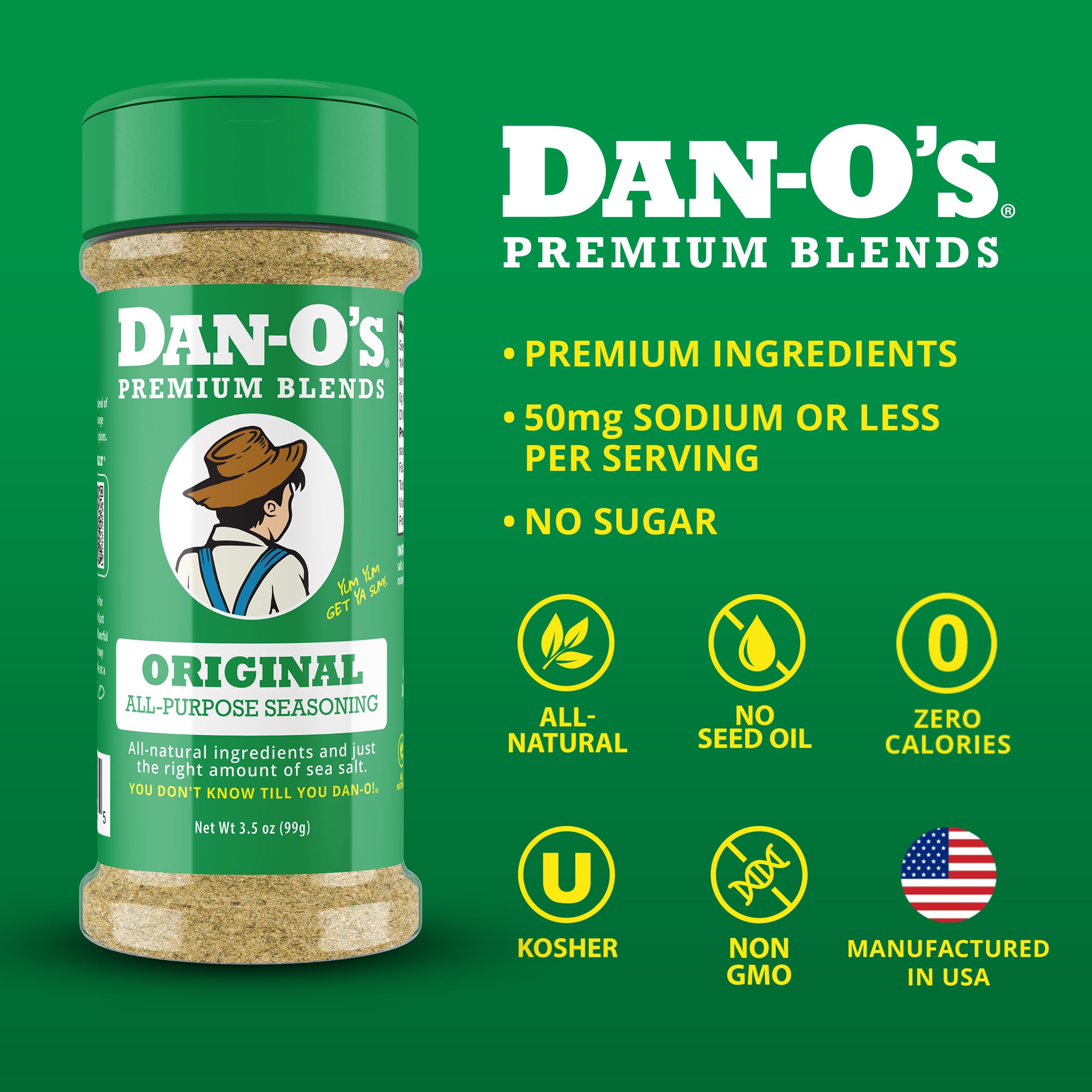 Dan-O’s Spicy seasoning bottle adds bold heat to weeknight meals.