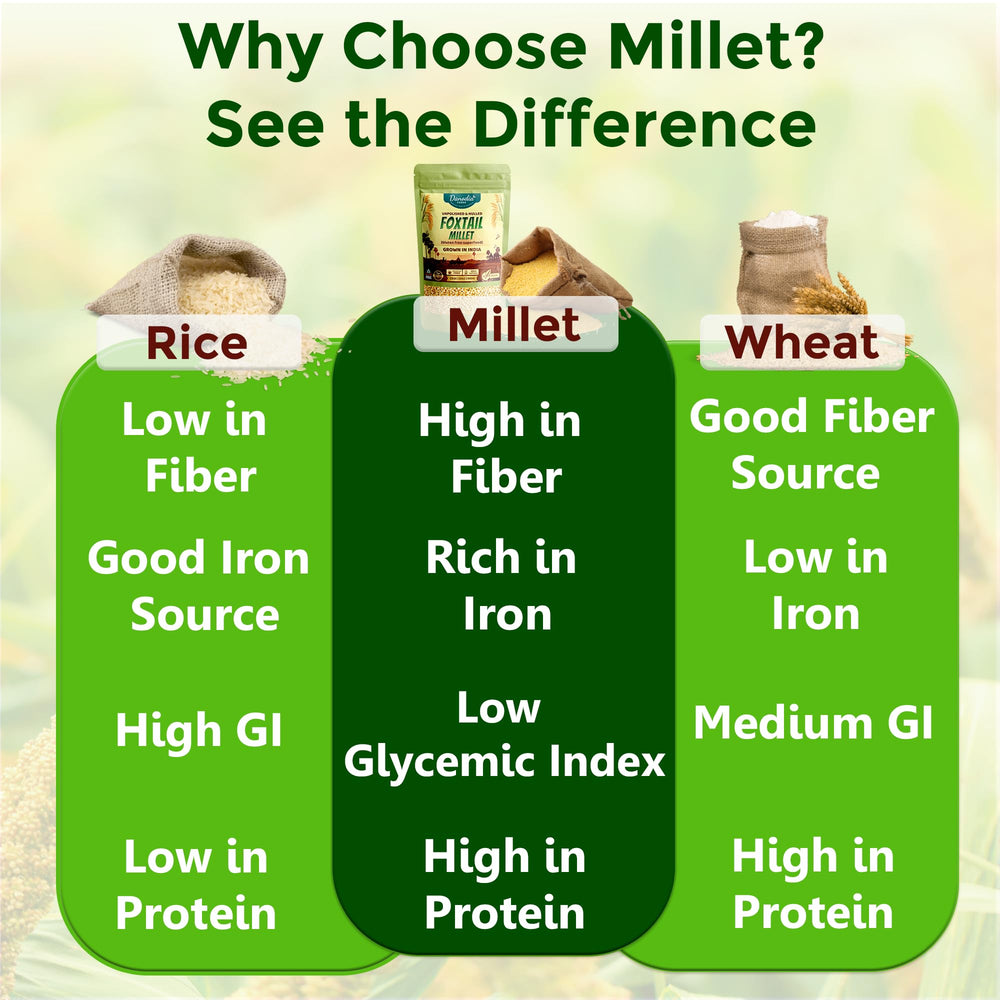 Danodia Foods Millet with yogurt sauce offers creamy contrast and savory balance