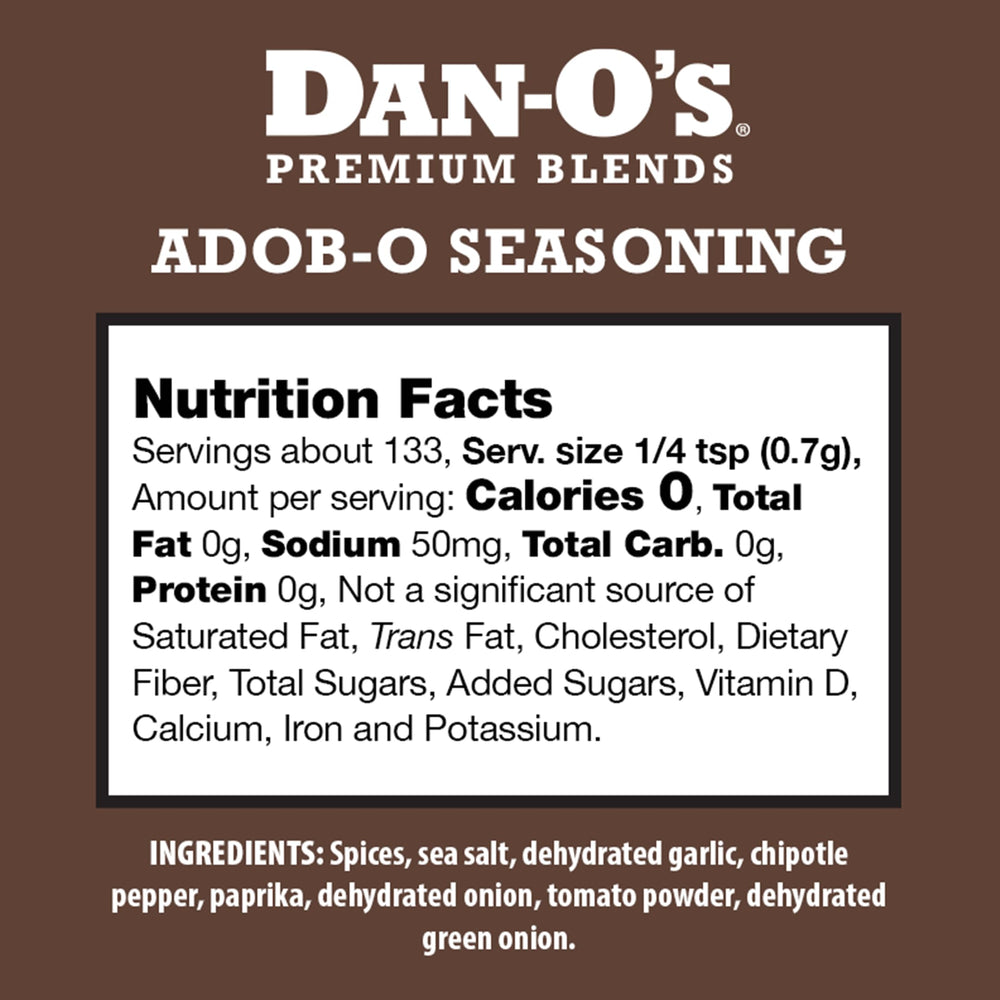 Dan-O's Adob-O seasoning on chicken wings for bold flavor.