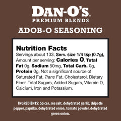 Dan-O's Adob-O seasoning on chicken wings for bold flavor.