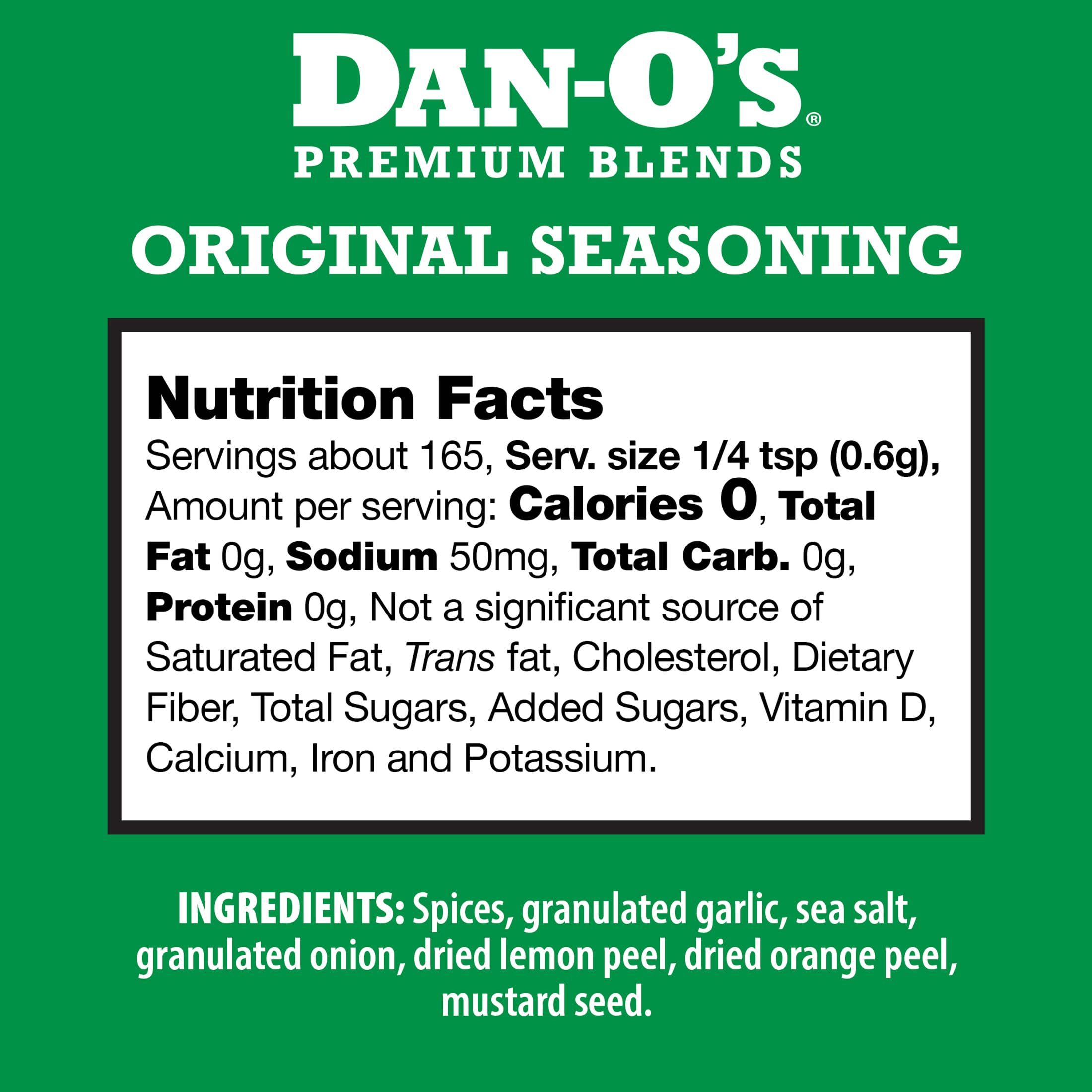 Dan-O's Cheesoning seasoning bottle adds savory cheese notes to dishes.