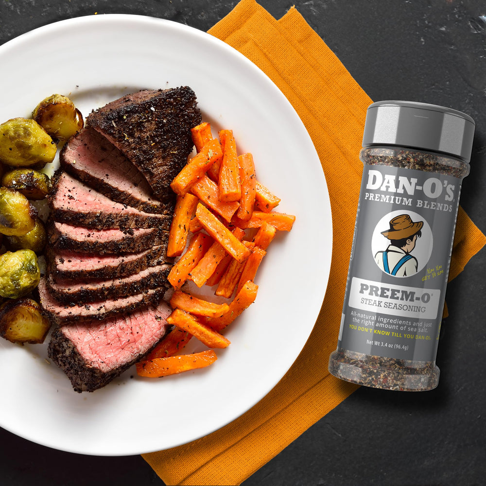 Dan-O's Preem-O on ribs during BBQ for depth and balance