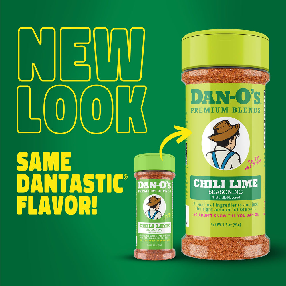 Gift-ready two-pack of Dan-O's Chili Lime on display.