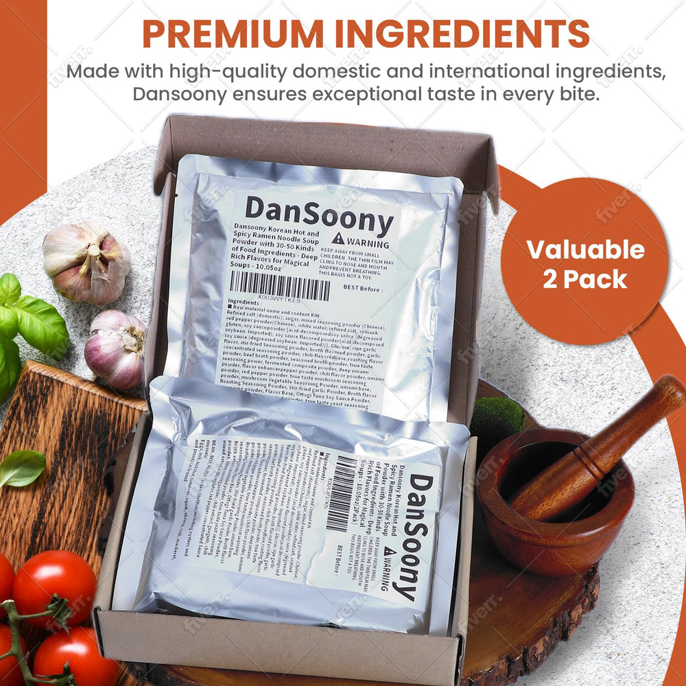 DanSoony ramen bowl with steam shows rich, comforting spice in every slurp