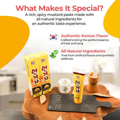 DanSoony mustard blends easily with soy or mayo for condiments