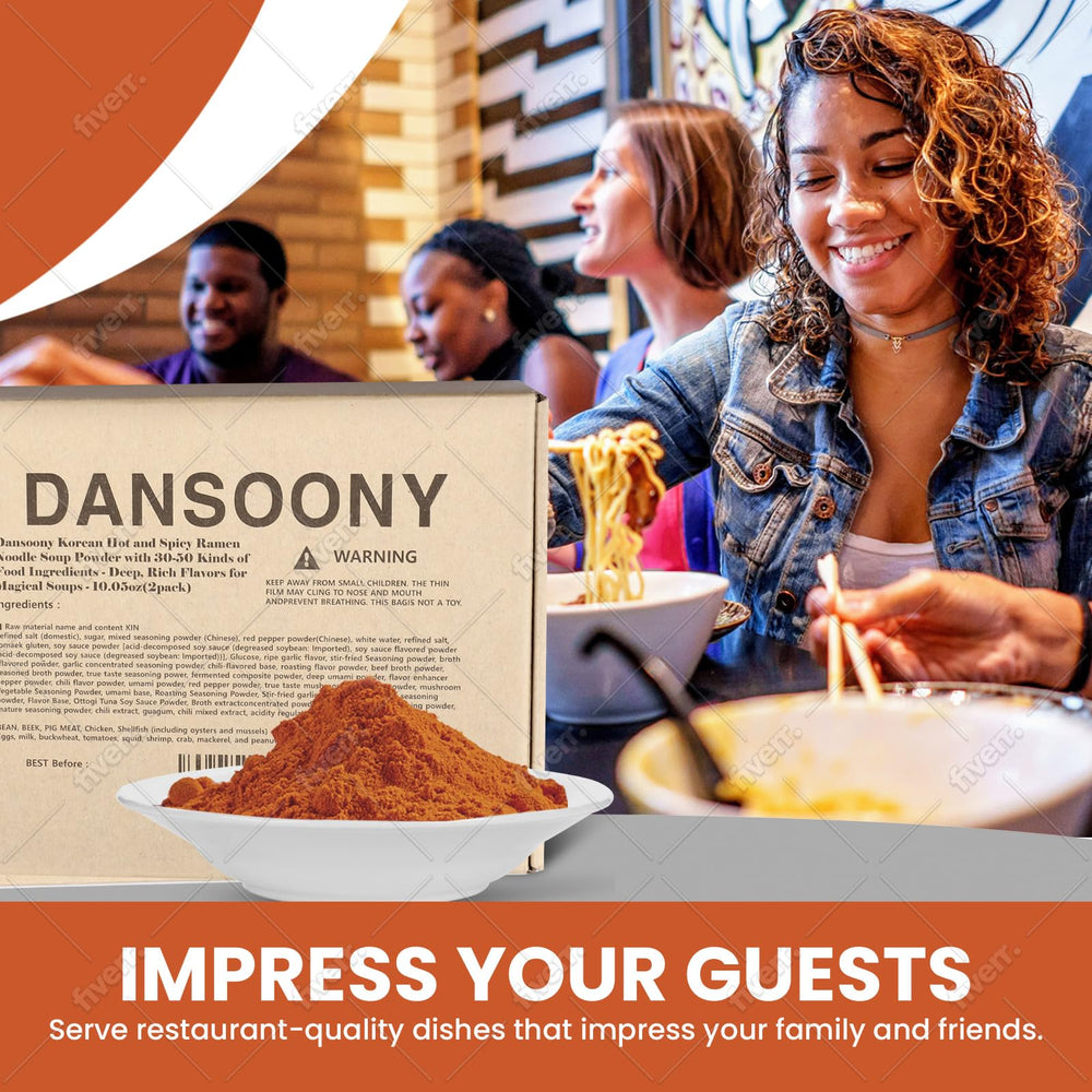 DanSoony spice heat and umami profile enhances spicy dishes