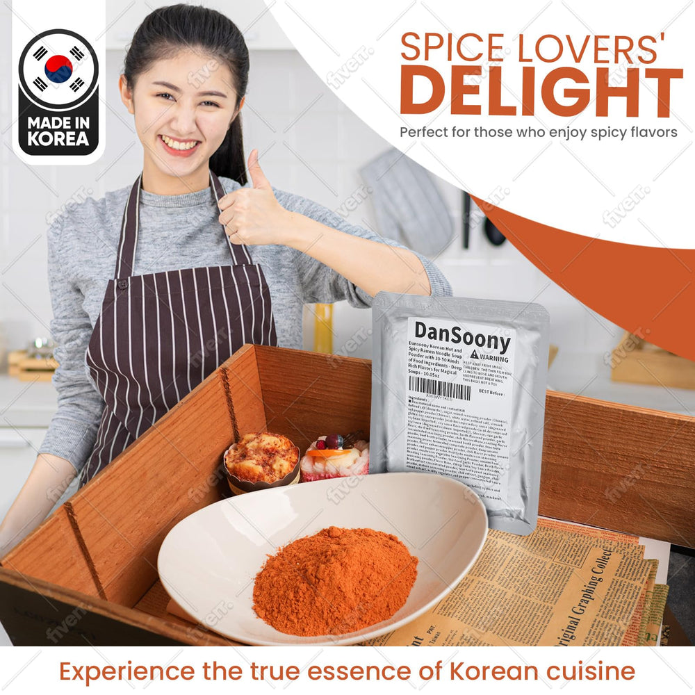 DanSoony spice powder dispense enables quick, tasty upgrades