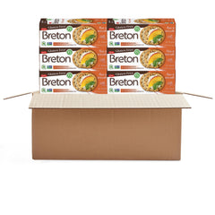 Dare Breton gluten-free crackers with flax on pack front, ideal for gatherings