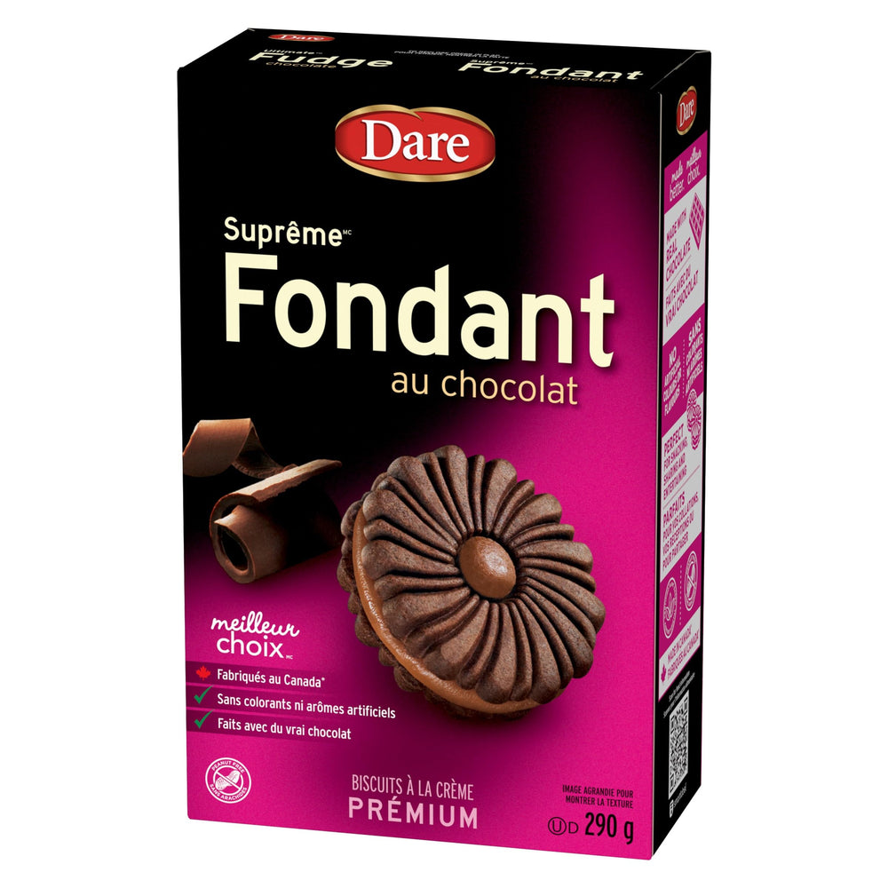 Dare Ultimate Fudge Cookie 290g pack viewed for premium indulgence.