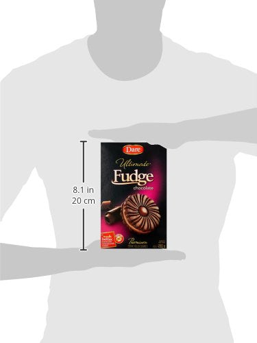 Dare Ultimate Fudge Cookie on plate, ready for snacking.
