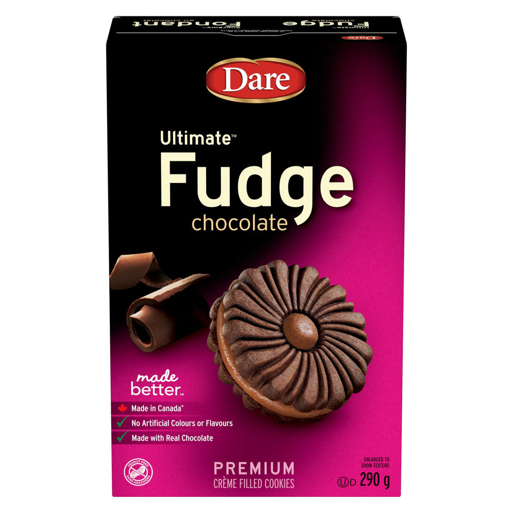 Dare Ultimate Fudge Cookie pack view, ideal for sharing.