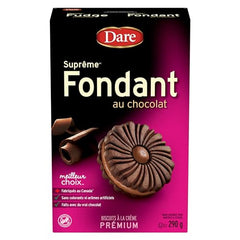 Dare Ultimate Fudge Cookie velvety center for a decadent bite.