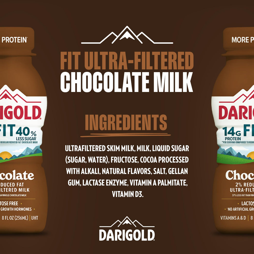 Unopened Darigold Fit bottles stay fresh at room temperature until opened.
