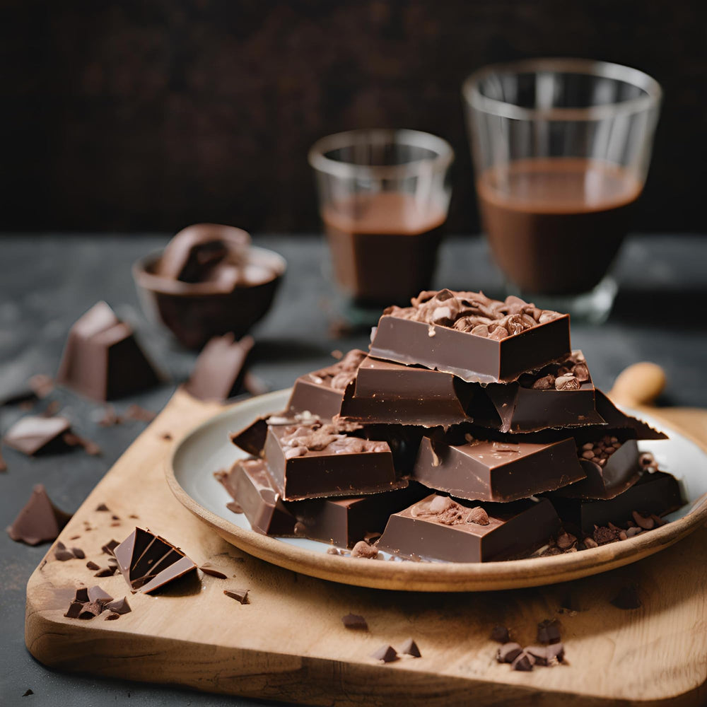 Dark Chocolate Melting Wafers rich coating for candy molds and gifts