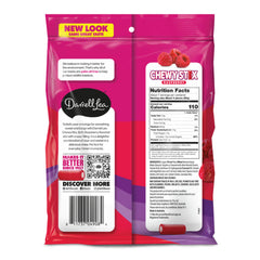 Darrell Lea Fabulicious Sour Candy Stix soft texture closeup.