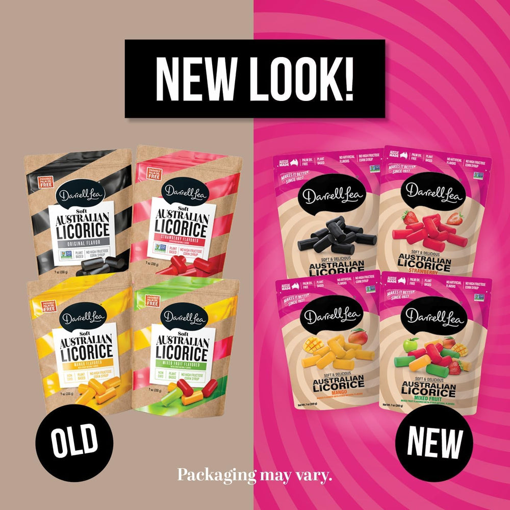 Ready-to-eat licorice portions from Darrell Lea for on-the-go enjoyment