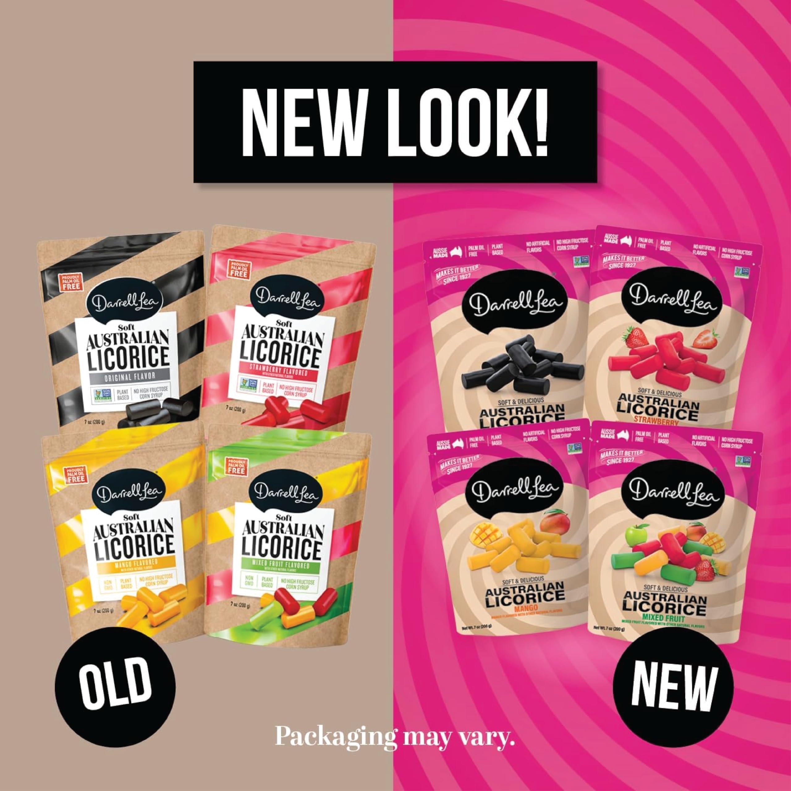 Darrell Lea soft chewy licorice close-up ideal for quick treats.