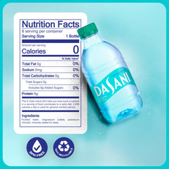 Dasani 8-pack bottles provide compact hydration for work, gym, or travel.