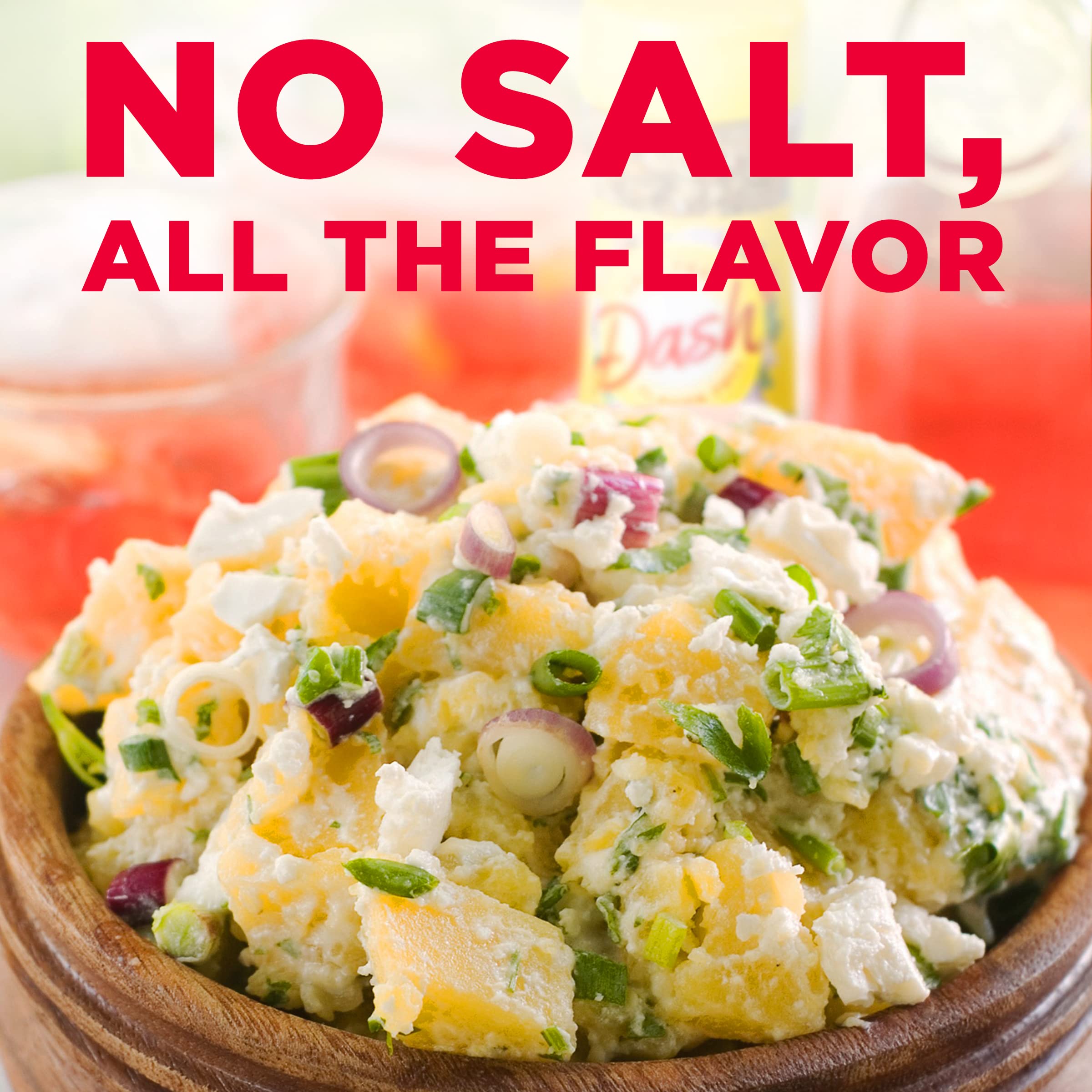 Dash Original seasoning on vegetables adds depth and aroma