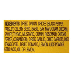 Dash Salt-Free Original label close-up showing kosher certification