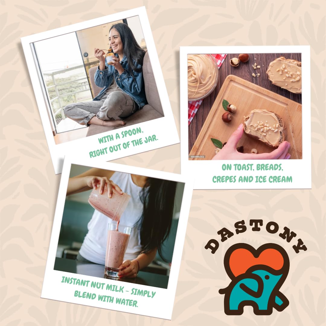Dastony Brazil Nut Butter ingredients list highlighting single-ingredient option