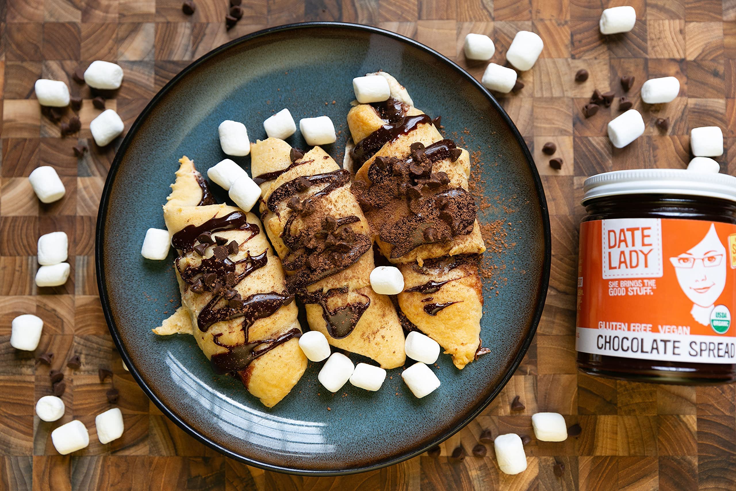 Date Lady chocolate date spread baking-use ready for recipe enhancement