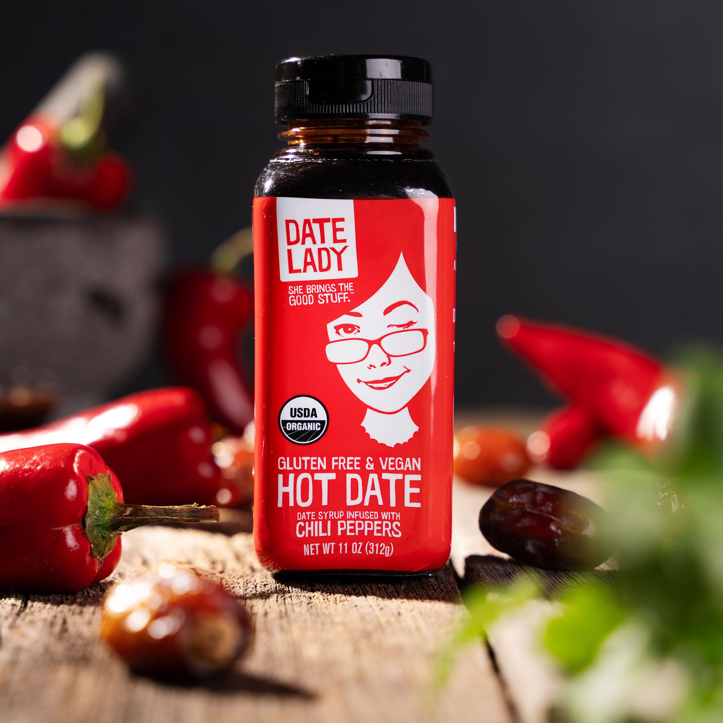 Date Lady Hot Date egg topping kickstarts breakfast with bold flavor.