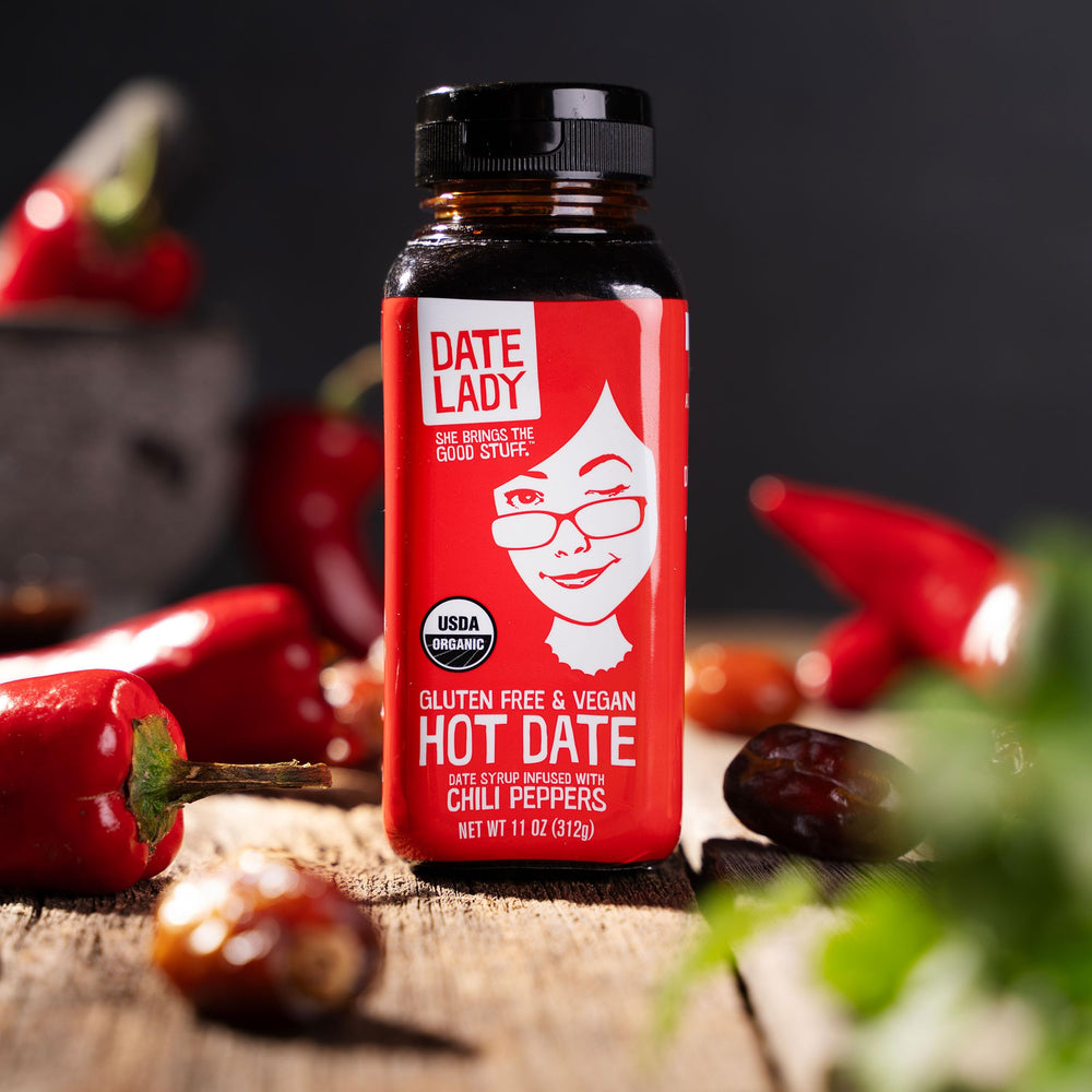 Date Lady Hot Date egg topping kickstarts breakfast with bold flavor.