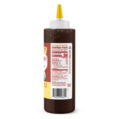 Date Lady Sweet Chili Sauce being poured to glaze vegetables in a stir-fry