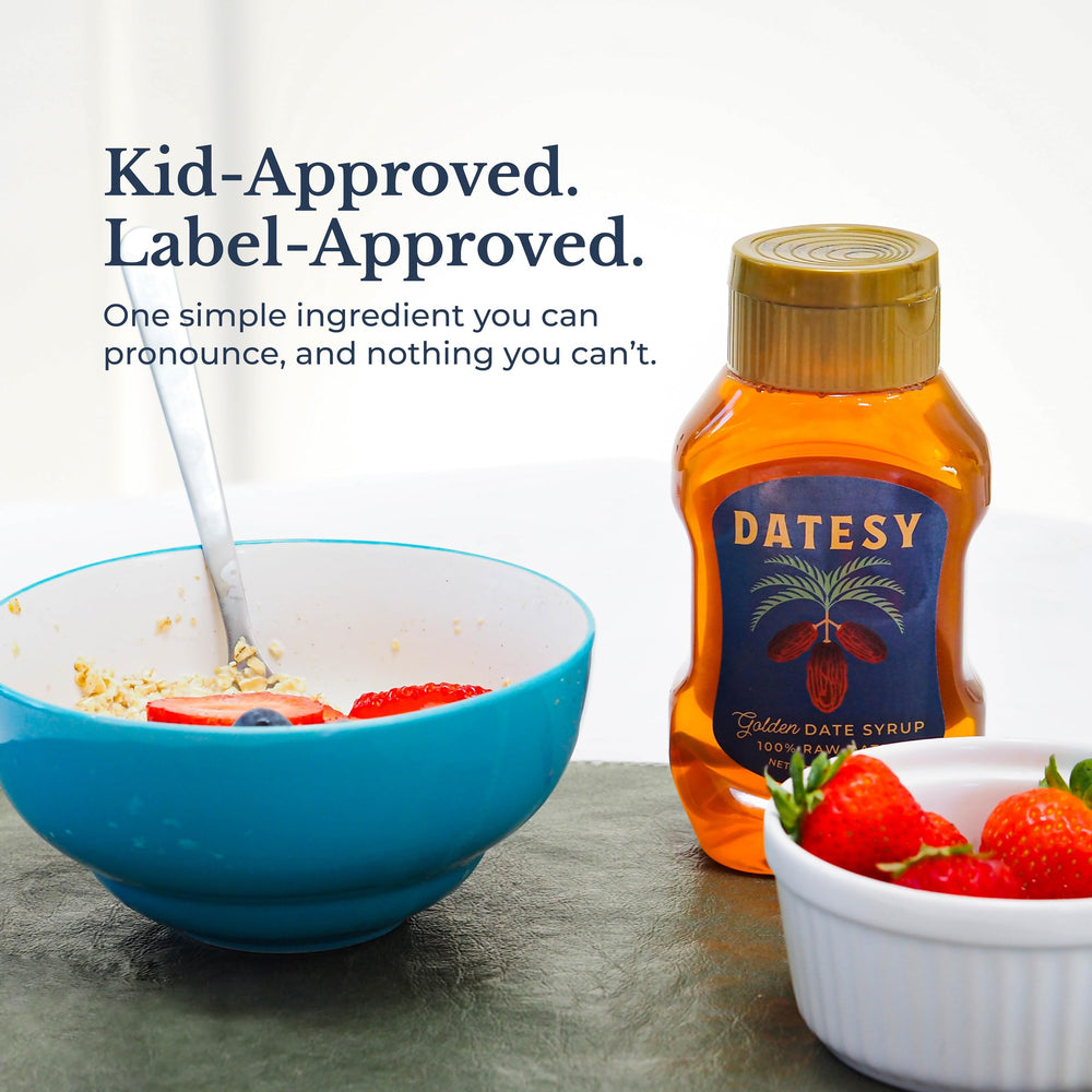 Datesy oatmeals and pancakes sweetened naturally with Datesy.