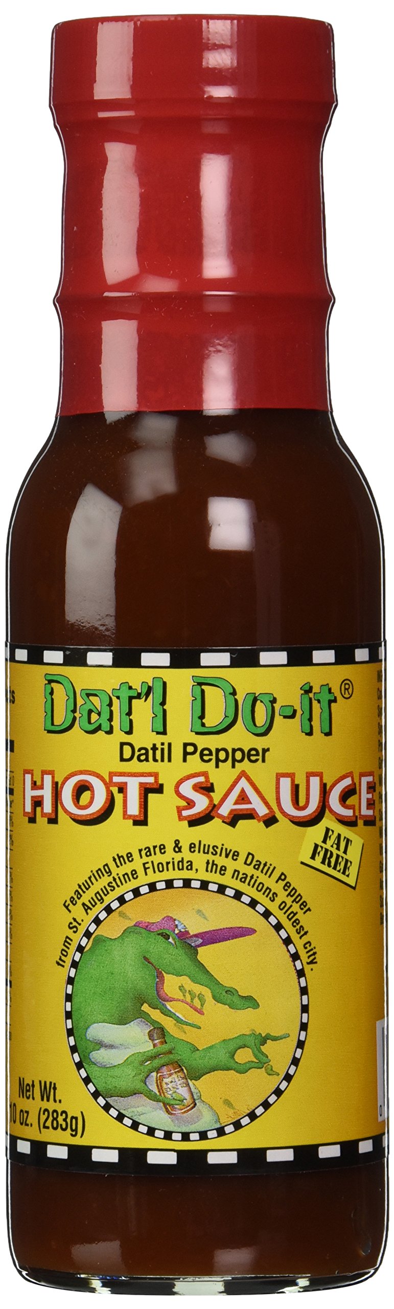 Dat'l Do It Datil Pepper Sauce bottle front showing branding and label