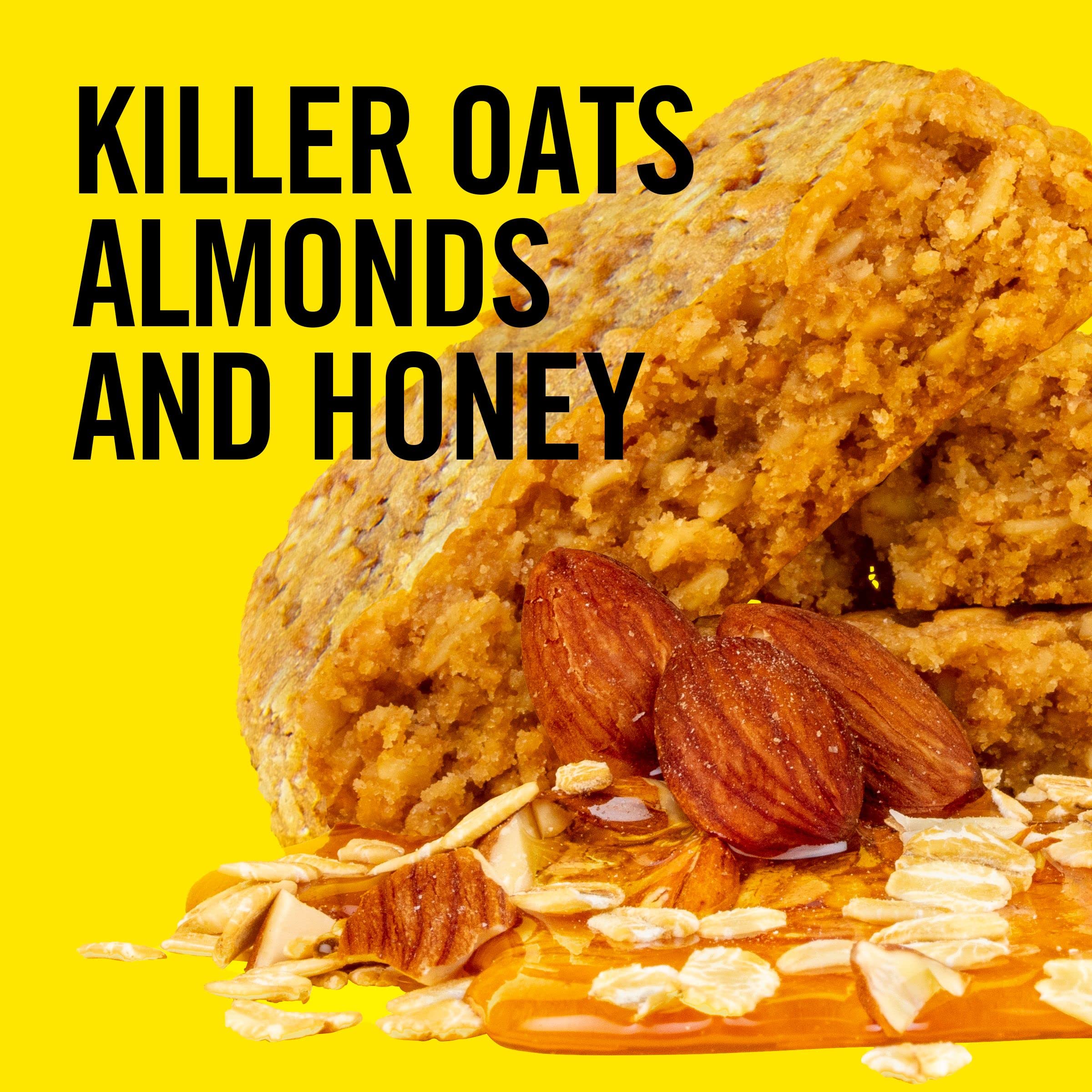Front of Dave's Killer Bread box with Oat-Rageous label and branding