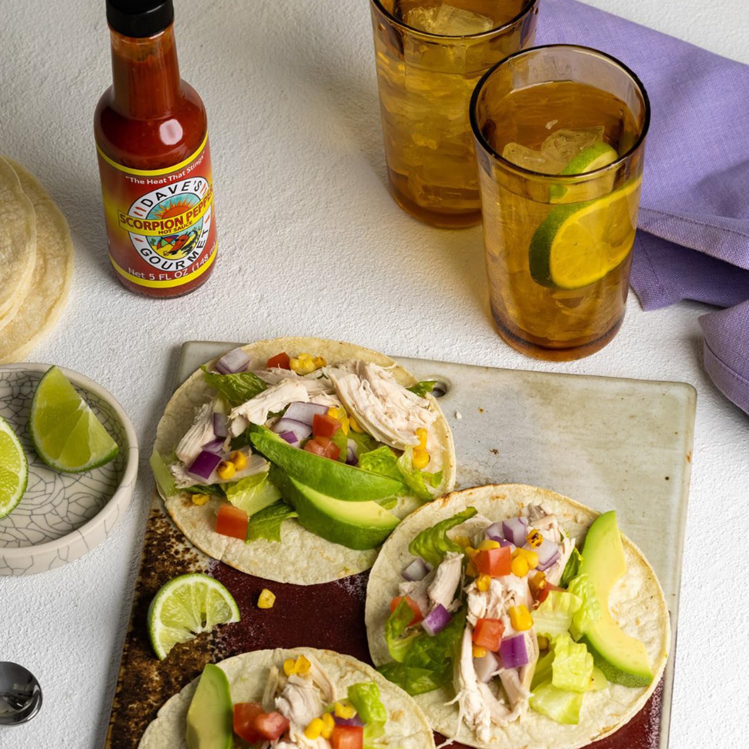 Dave's Gourmet 5oz bottle on shelf, convenient for gifting
