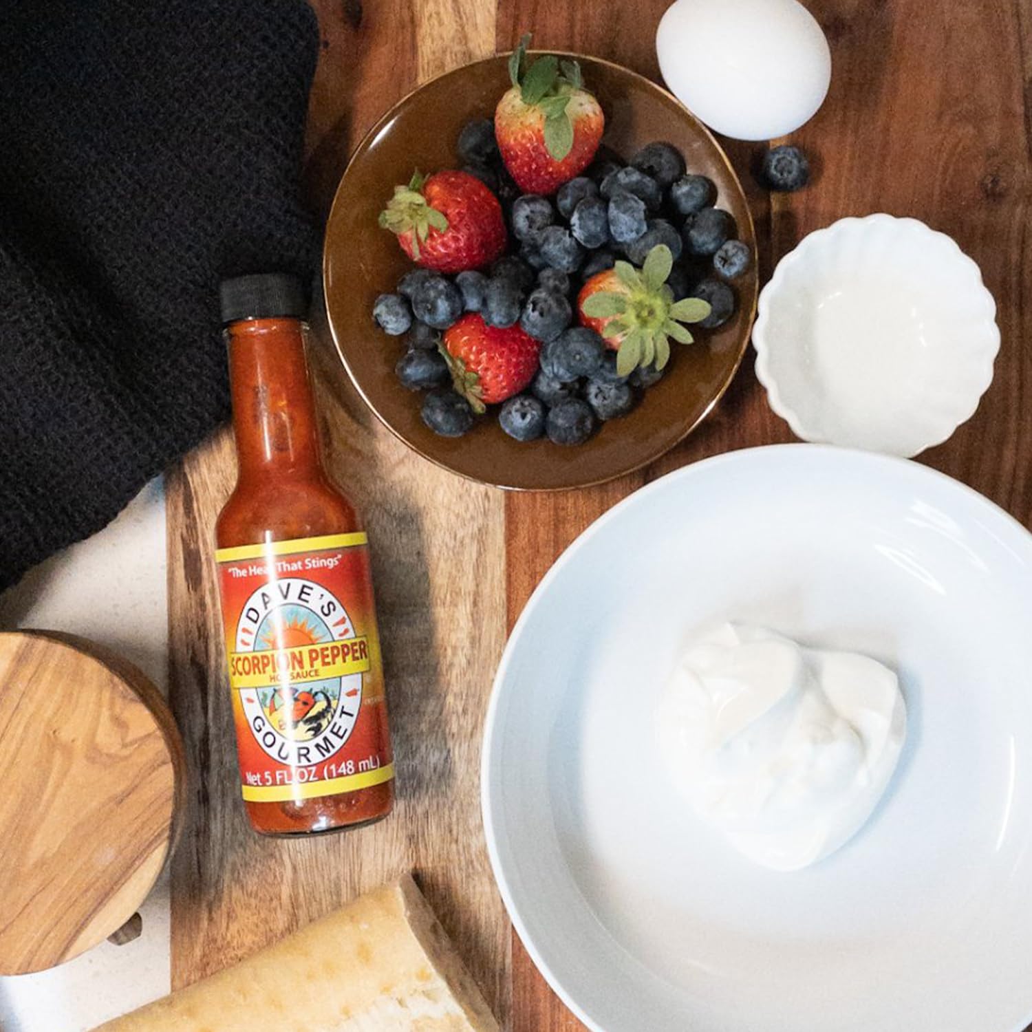 Dave's Gourmet low-sodium heat preserving bright flavor