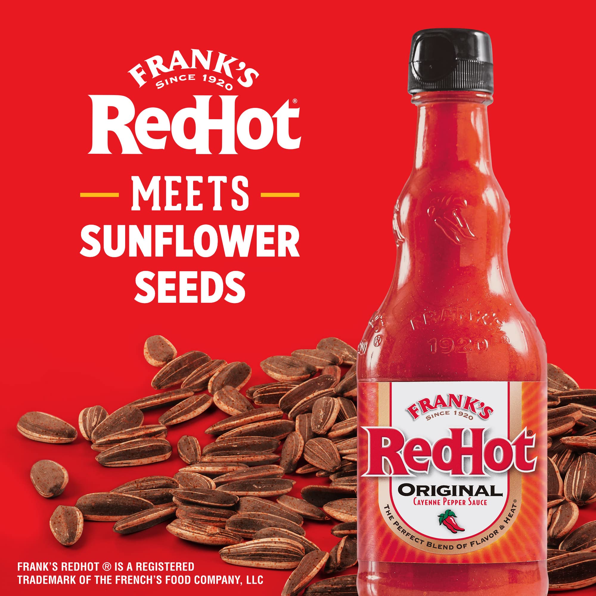DAVID Frank's RedHot seeds poured into a bowl.