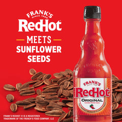 DAVID Frank's RedHot seeds poured into a bowl.