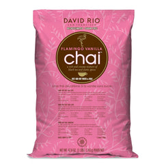 David Rio Flamingo Vanilla Chai Latte packet for quick hot or cold beverages
