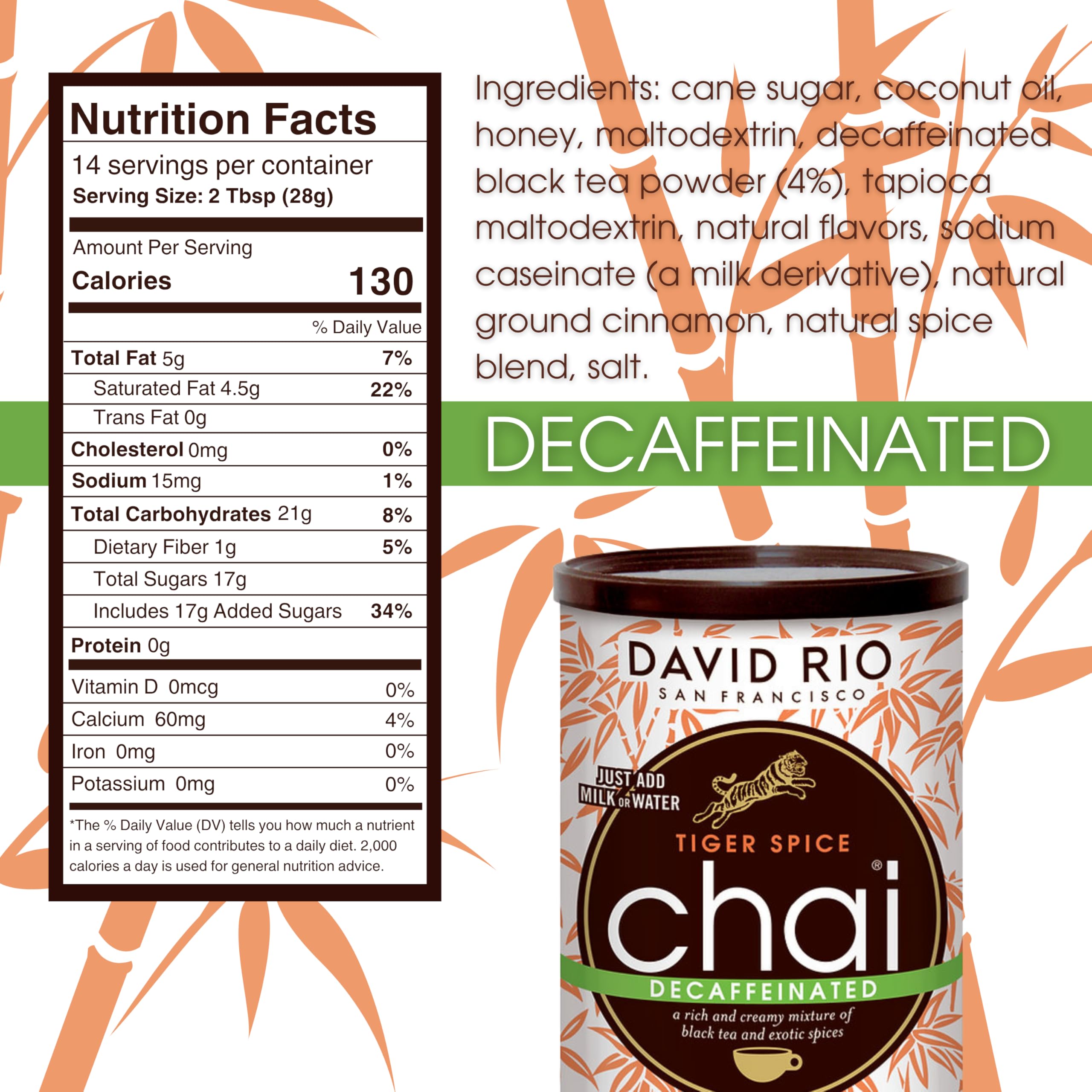 Tiger Spice chai cup steaming with rich spice aroma