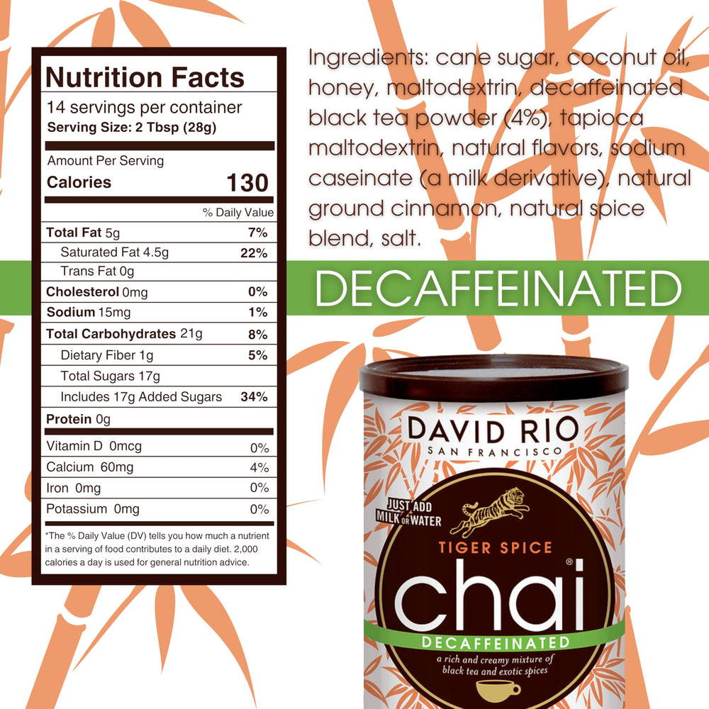 Tiger Spice chai cup steaming with rich spice aroma