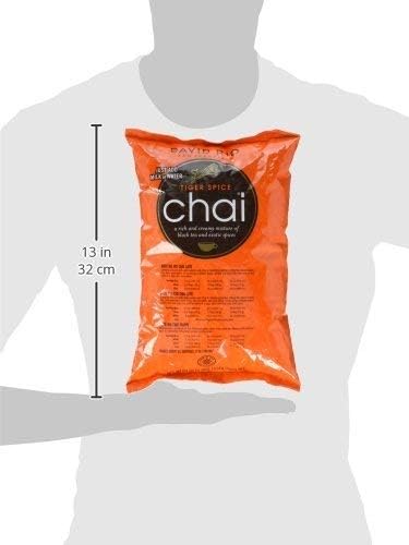 David Rio Tiger Spice Chai spice blend close-up with cinnamon and cardamom aroma