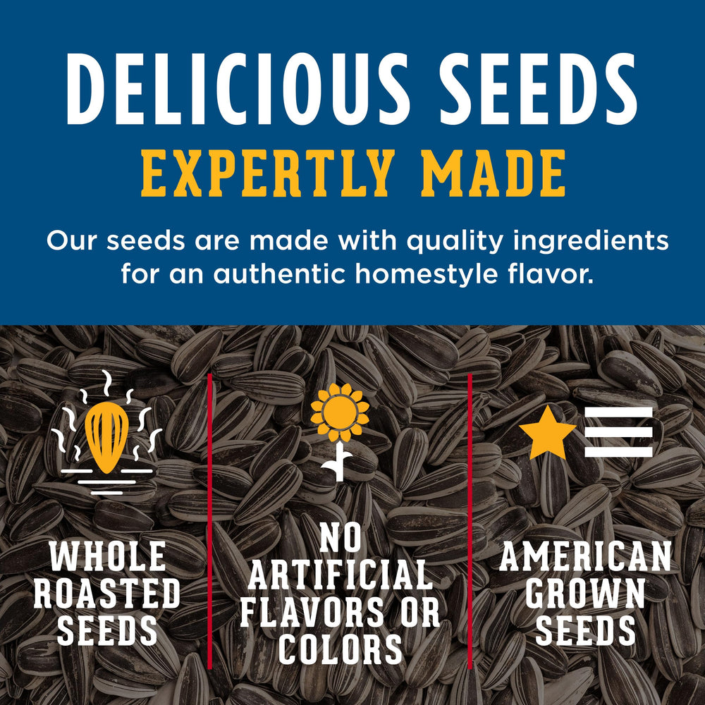 DAVID Sunflower Kernels Original nutrition facts show calories and protein