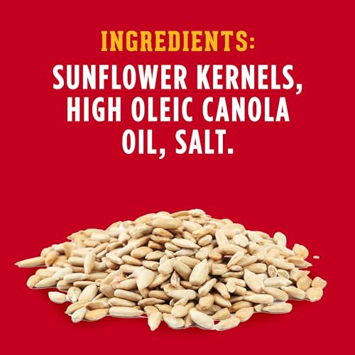 DAVID Sunflower Kernels Original serving ideas for salads or snacking