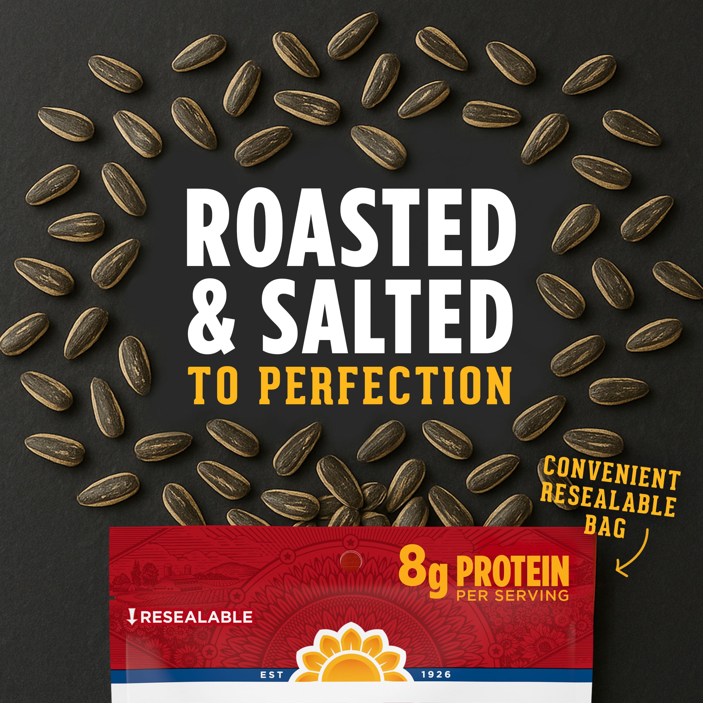 David nutrition facts panel highlights protein and minerals.