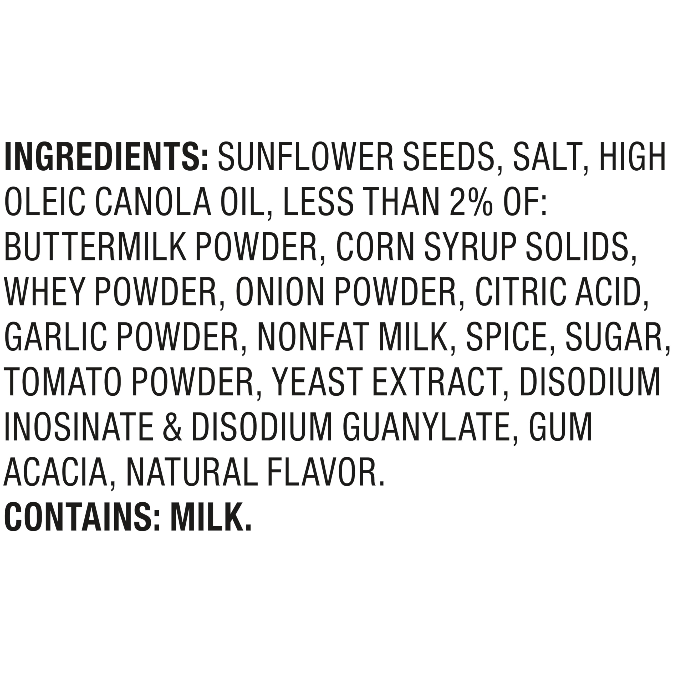 DAVID Ranch sunflower seeds to-go snack suitable for practice