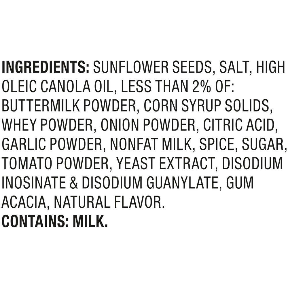 DAVID Ranch sunflower seeds to-go snack suitable for practice