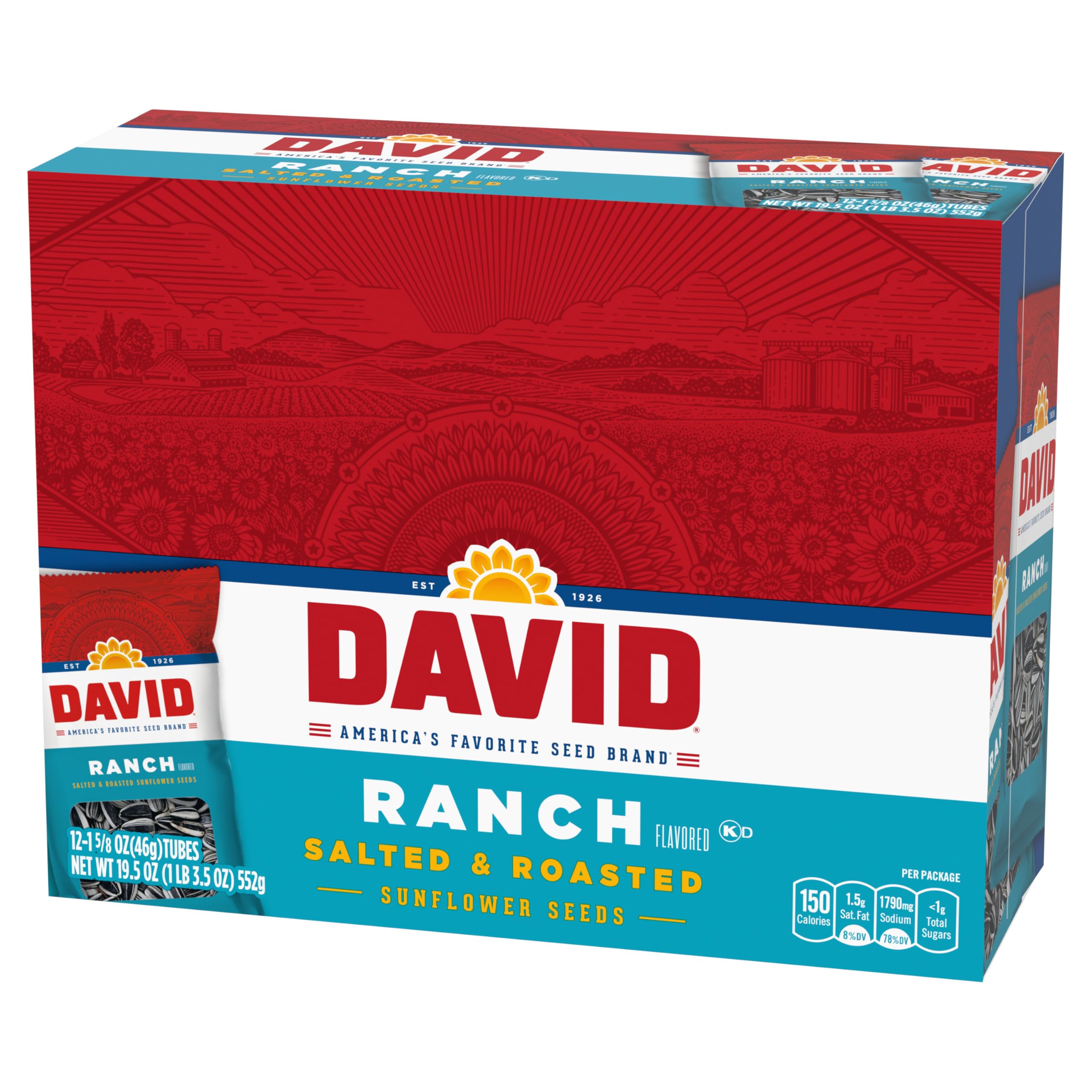 DAVID Ranch twelve-pack ready for group snacking