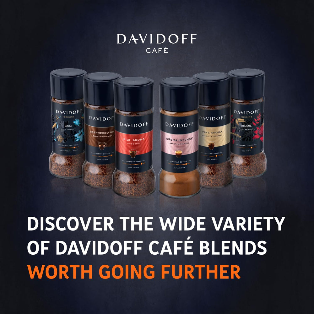 Davidoff Fine Aroma office desk mug scene signals a refined break.