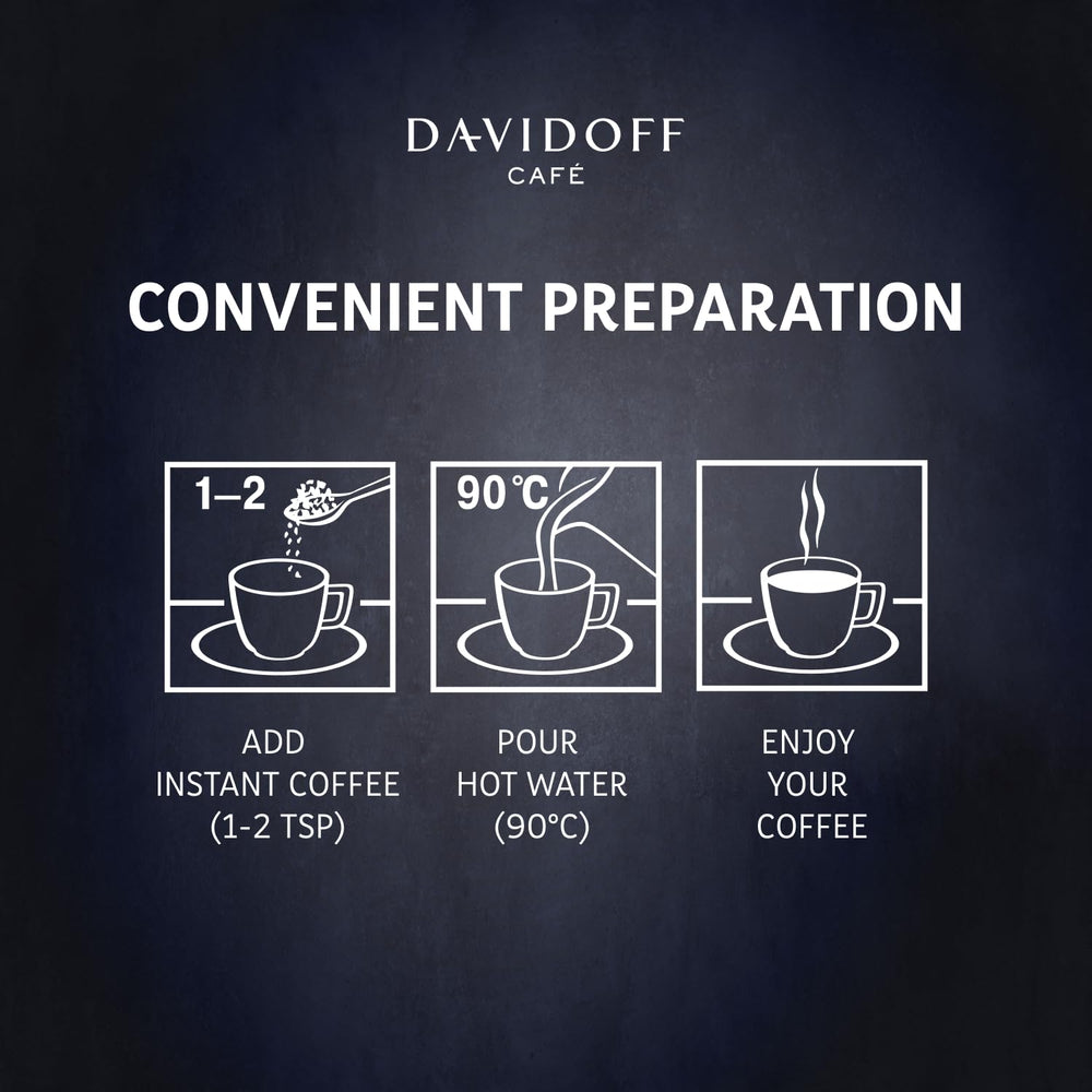 Davidoff Rich Aroma brewed cup highlighting strong body and spice notes